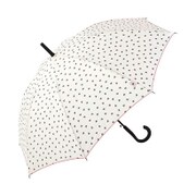 長傘 60cm porque heart オフホワイト AM-7004