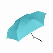 折りたたみ傘 スリム 50cm 無地 サックス 60255-15