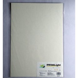 印刷用紙 伊勢和紙 Light 芭蕉 A2 20枚 kb120A2