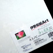 印刷用紙 伊勢和紙 Art 浄ら芭蕉 A3ノビ 10枚 kk200No
