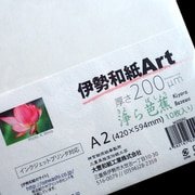 印刷用紙 伊勢和紙 Art 浄ら芭蕉 A2 10枚 kk200A2