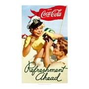 PO-C22 [コカ・コーラ ポスター B2サイズ Refreshment]