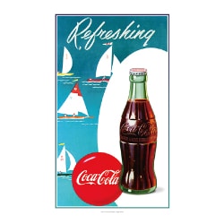 ヨドバシ.com - Coca-Cola コカコーラ PO-C27 [コカ・コーラ ポスター 