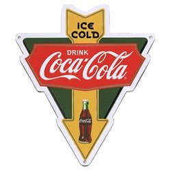 ヨドバシ.com - Coca-Cola コカコーラ PJ-SD01 [コカ・コーラ ティンサインプレート Arrow] 通販【全品無料配達】