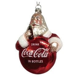 Coca-Cola ハンドベル型　クリスマスオーナメント　3色18個セット