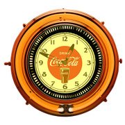 ペニージャパン30周年記念 コカ・コーラ ネオンクロック GLASS 50Hz仕様 PJC-750Z
