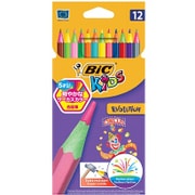 ビックキッズ サーカス 色鉛筆 12色 BKEVOCS12E