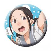 ちおちゃんの通学路 缶バッジ 真奈菜 [キャラクターグッズ]