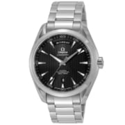 オメガ Seamaster Aqua Terra 150M コーアクシャル クロノメーター ブラック 並行輸入品 5年保証 231.10.42.22.01.001
