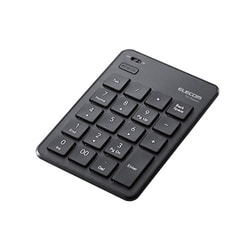 Bluetoothテンキーボード パンタグラフ 薄型 ブラック TK-TBP020BK