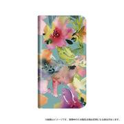 AQUOS sense plus/Android One X4 手帳型ケース Flower カラフル LP-AQSSPLD01