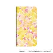 AQUOS sense plus/Android One X4 手帳型ケース Flower オレンジ LP-AQSSPLD06