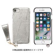 iPhone 8/iPhone 7/iPhone 6用 salisty M シャイニー ハードケース シルバー M-HC003C