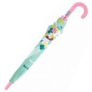 長傘 kid's傘 50cm クローバーハート ミント