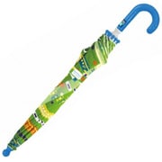長傘 kid's傘 45cm レッツゴートレイン グリーン