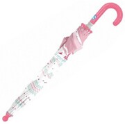 長傘 kid's傘 40cm ピュアレース ホワイト