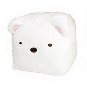 キャラクターグッズ すみっコぐらし キューブクッション しろくま