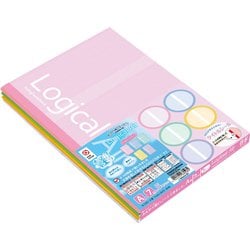 ロジカルエアーノート セミB5 A罫 5冊パック ペールトーン ノ-B585A-5P