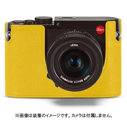 ライカ Leica  19538 [ライカ Q用プロテクター レザーイエロー]