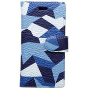 GARA2_camo_BLU_iP8 [手帳型ケース カモフラージュ/ブルー for iPhone 8/iPhone 7/iPhone 6s/iPhone 6]
