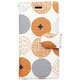 MARU_ORN_iP8P [手帳型ケース マル/オレンジ for iPhone 8 Plus/iPhone 7 Plus/iPhone 6s Plus/iPhone 6 Plus]
