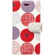 MARU_RED_iP8P [手帳型ケース マル/レッド for iPhone 8 Plus/iPhone 7 Plus/iPhone 6s Plus/iPhone 6 Plus]