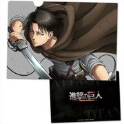進撃の巨人 クリアファイル J リヴァイ [キャラクターグッズ]