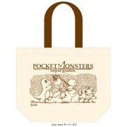 ポケットモンスター セピアグラフィティ トートバッグ オーバーゼア [キャラクターグッズ]