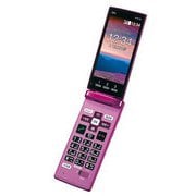 かんたんケータイ KYF38 ワインレッド [携帯電話]