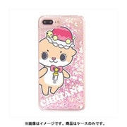 カワウソちぃたん グリッターケース iPhone X Heart Pink POP [キャラクターグッズ]