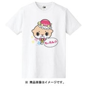 カワウソちぃたん Tシャツ POP ホワイト レディース 150cm [キャラクターグッズ]