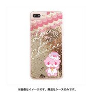 カワウソちぃたん グリッターケース iPhone 6 Plus / iPhone 6S Plus / iPhone 7 Plus / iPhone 8 Plus Ball Gold CUTE [キャラクターグッズ]