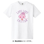 カワウソちぃたん Tシャツ CUTE ホワイト レディース 150cm [キャラクターグッズ]