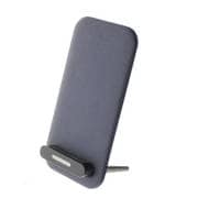 Qiワイヤレス充電器 スタンド PU ネイビー LP-QI08SPNV