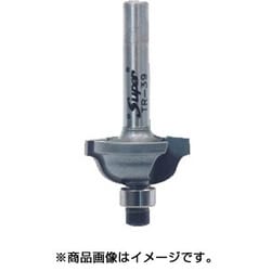 ヒョウタン面(コロ付) 3分 6mm軸 [トリマービット]