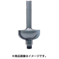 サジ面(コロ付) 3分 6mm軸 [トリマービット]