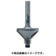 角面(コロ付) 45度 6mm軸 [トリマービット]