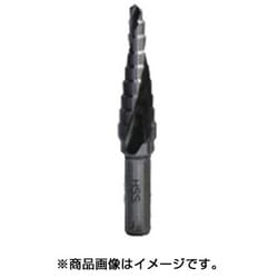 ステップドリル スパイラルステップビット 4-12mm 9段 丸軸8mm