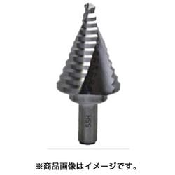 ステップドリル スパイラルステップビット 6-33mm 12段 丸軸