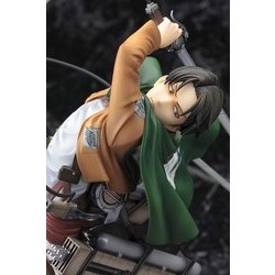 ヨドバシ Com コトブキヤ Kotobukiya Artfx J 進撃の巨人 リヴァイ リニューアルパッケージver 1 8スケール 塗装済完成品フィギュア 全高約280mm 21年10月再生産 通販 全品無料配達