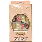 ネイルチップ LJ32 ボルドー LJ32 Sweet Jewlry Nail
