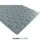 塩ビ養生マット コイン グレー 1.3mm厚×920mm×20m巻 003025