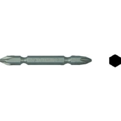00305776 [両頭プラスビットNo.2×65L マグネット付 10本入り]
