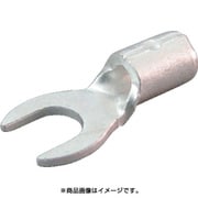 1.25Y-3S [裸圧着端子 Y形 100個入 より線0.25～1.65mm 外寸5.7mm]