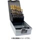 ハイスストレートシャンク トップコーティングドリルセット 24本 2346.018