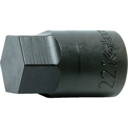 ヘックスビットソケット 対辺27 差込角12.7 全長43 4012M.43-27