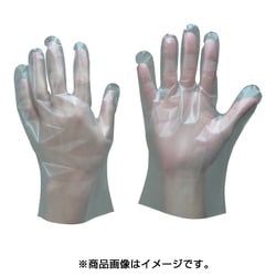 409-L [ポリエチレン手袋内エンボス 100枚入 L]