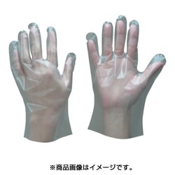 409-M [ポリエチレン手袋内エンボス 100枚入 M]