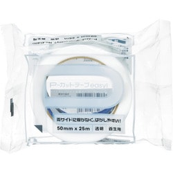 P-カットテープ EASY 4140D 透明 50mm×25m 4140D-TM50X25