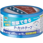 P-カットテープ NO.4142 50mm×15m 青 4142B-50X15